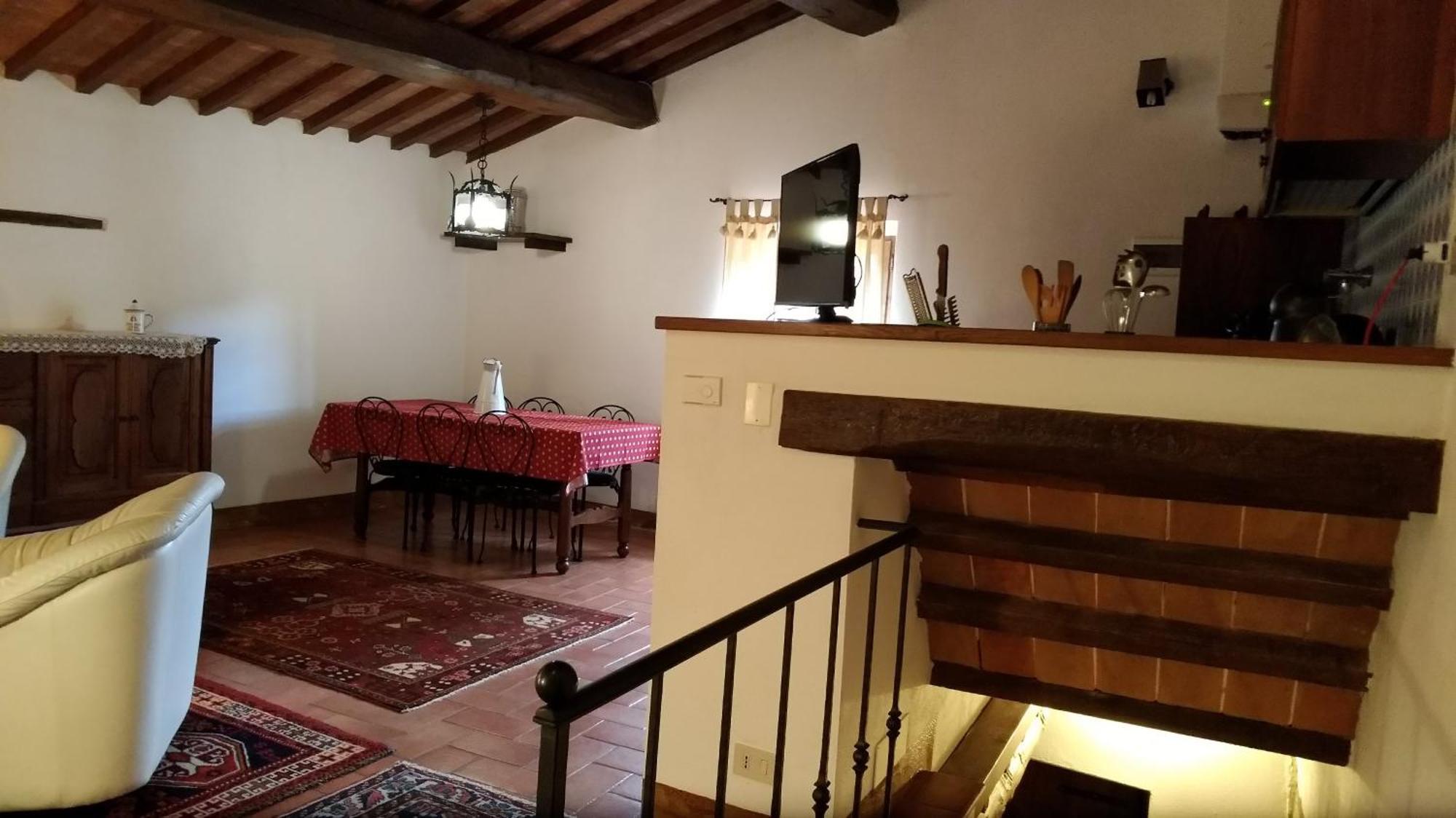 Villa La Nussa Capolona Chambre photo
