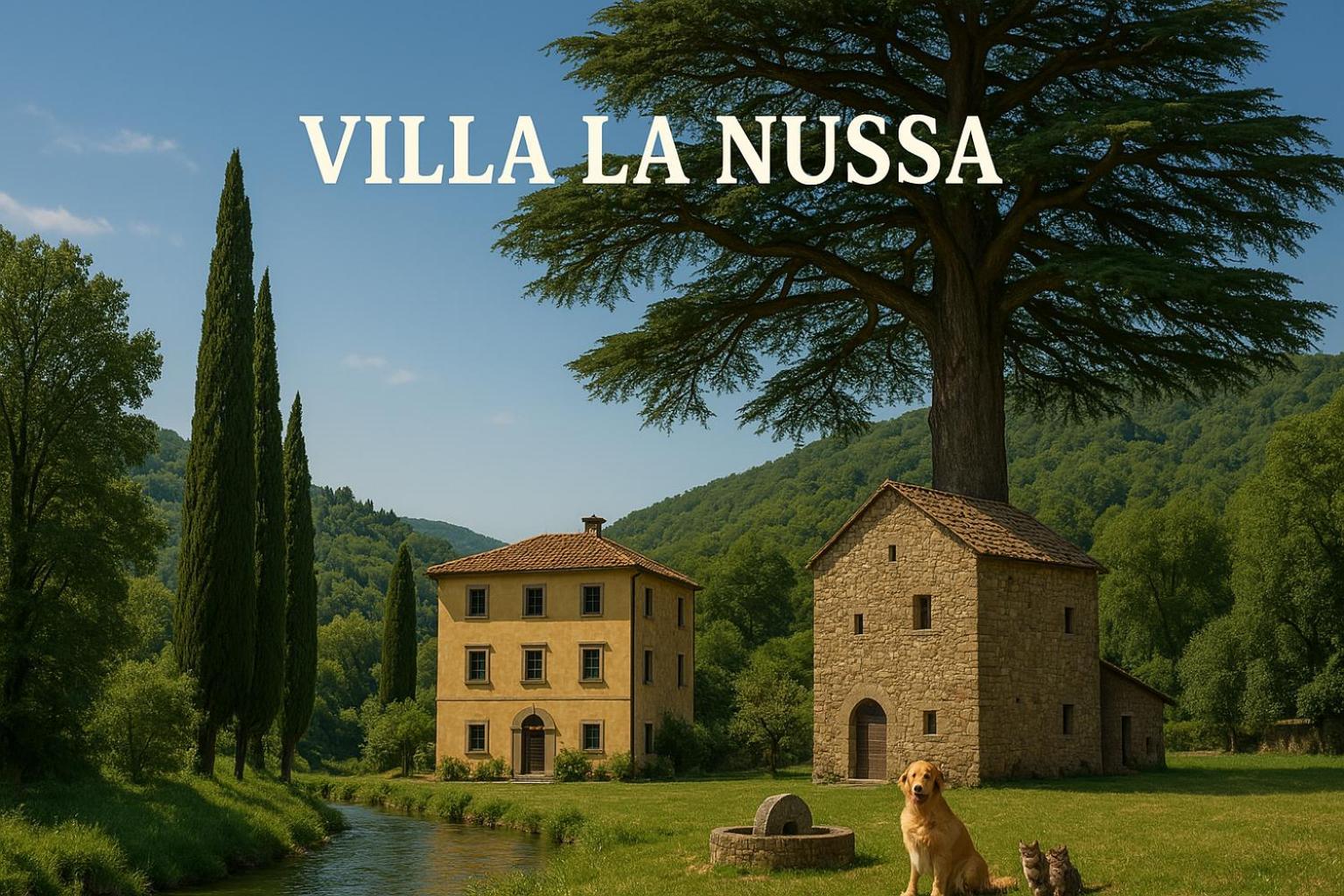 Villa La Nussa Capolona Extérieur photo
